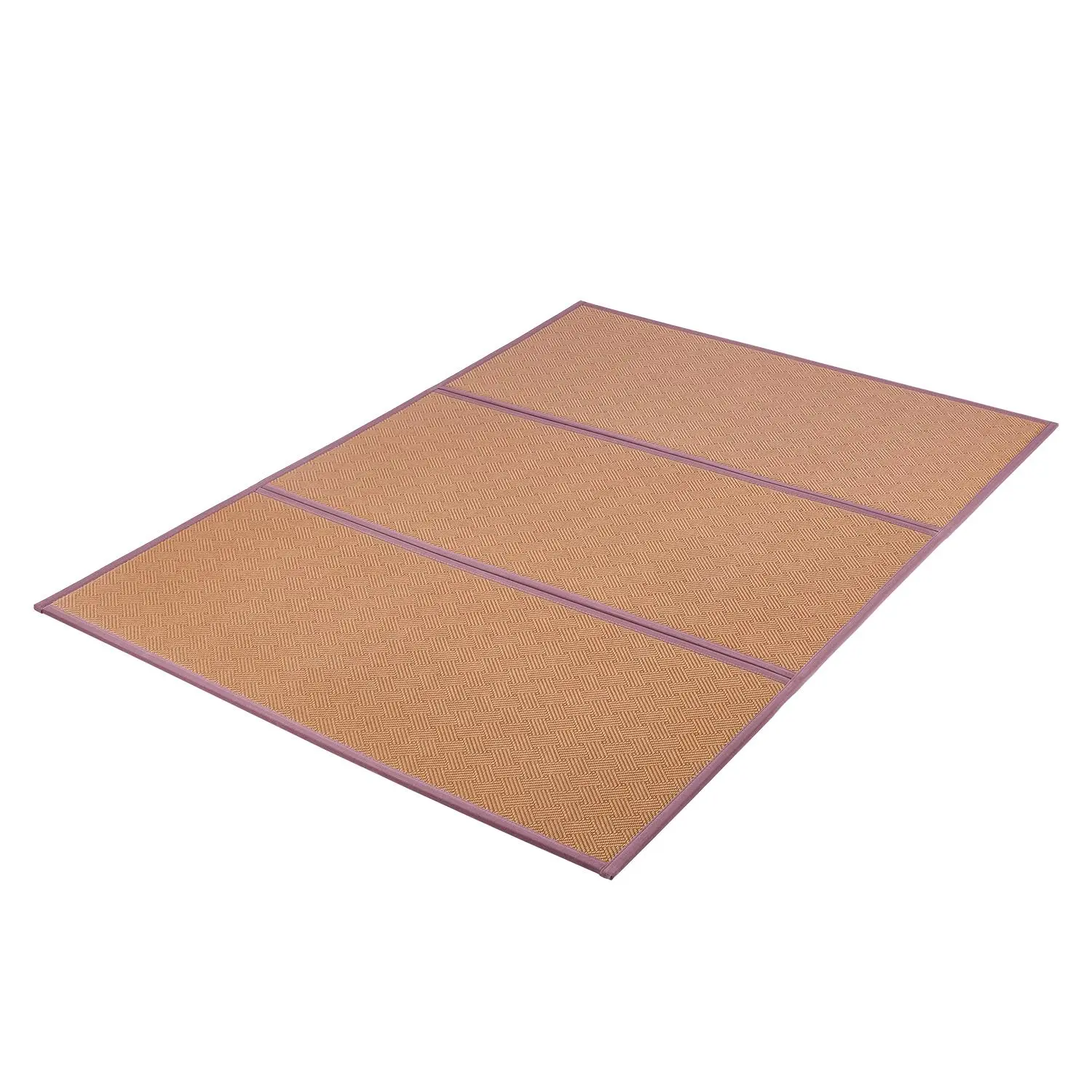 【SummerFinds】VEVOR Japanese Tatami Mat,  , 80 x 55 in Foldable Handwoven Natural Rattan Tatami Mat, Non-Slip & Easily Cleaned Japanese Tatami Floor Mat, Summer Breathable Sleeping Mat for Meditation Yoga Relaxation