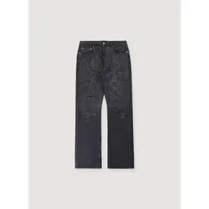 Ksubi Bronko Thrashed Jeans Asher Black