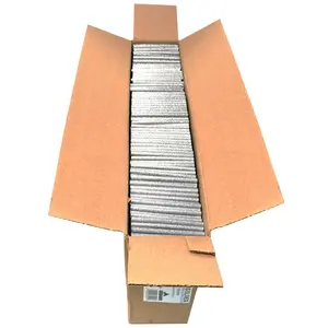 Glitter Stik 4" Mini Size Silver Glitter Hot Glue Sticks – 25 lb box