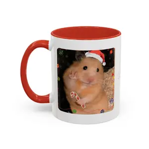 All I Want Is You | Hamster Christmas Accent Mug