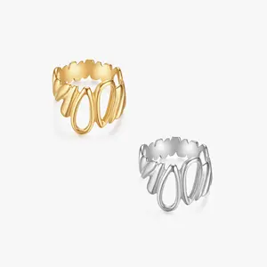 Norah Chunky Tear Drop Ring