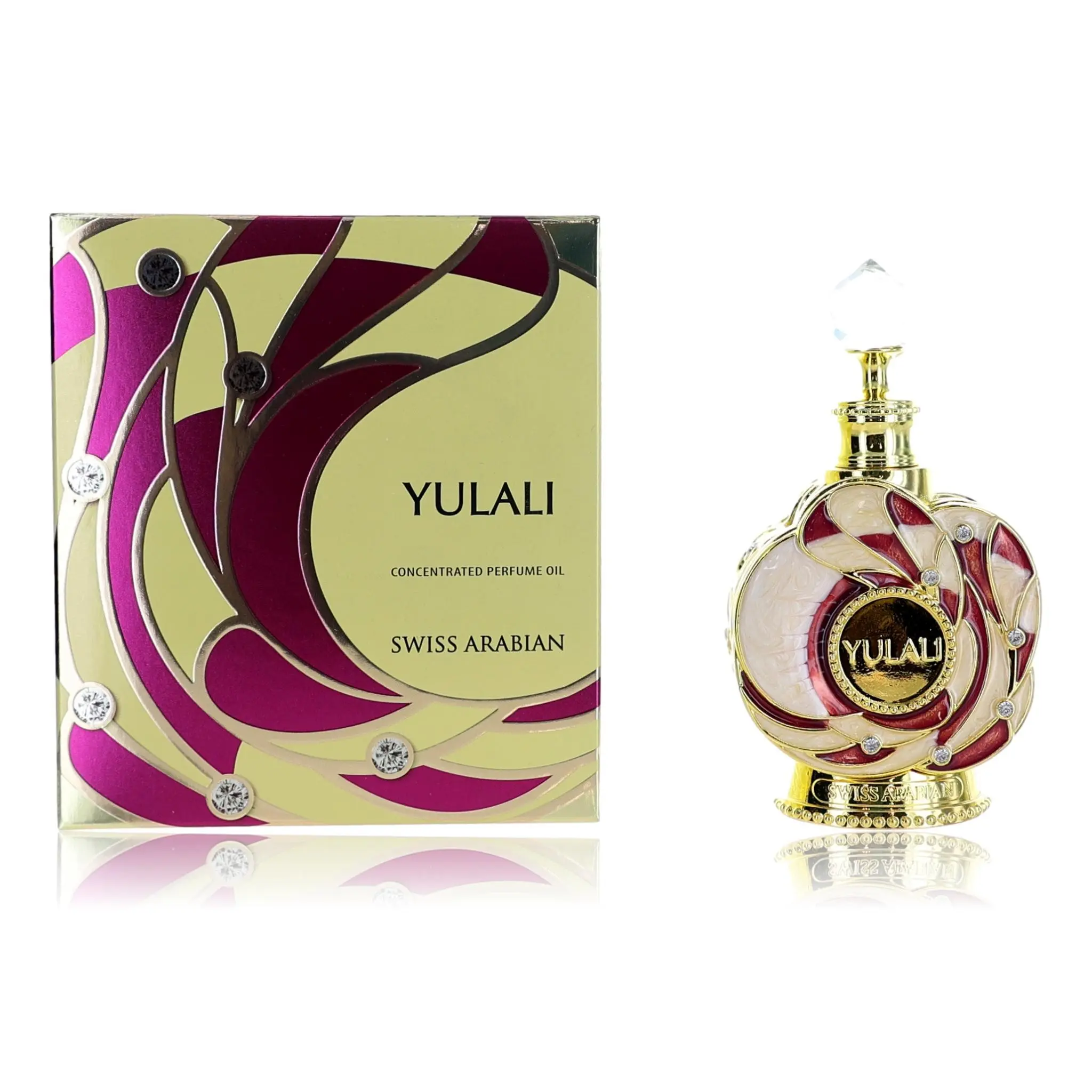 Yulali Concentrated Perfume Oil, 0.5 oz Women's Fragrance with Fruity and Floral Notes of Nectarine, Freesia, and Musk, Solid Perfume Women's Fragrance, Vanilla Scents, Signature Scent, Aromatic Women's Fragrance
