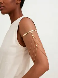 Elegant Chain Bracelet with Fringe, Vintage Fashion Sexy Multi-Layered Fringe Wristband, Embedded Arm Chain, Stylish Accessory