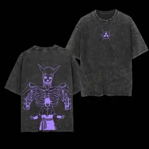 Limited Uchiha Sasuke x Susano - Naruto Anime Double Printed Vintage  Washed Tee Unisex Oversize Anime Manga Washed Heavyweight Cotton T-shirt, Gift For Anime Fan Lover DK3 B8P