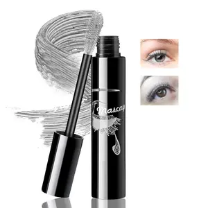 Colored Volume Mascara for Eyelashes, Lengthening and Volumizing Eye Lash, 4D Silk Fiber Lash Mascara for Women, Long lasting Eyes Makeup springtok