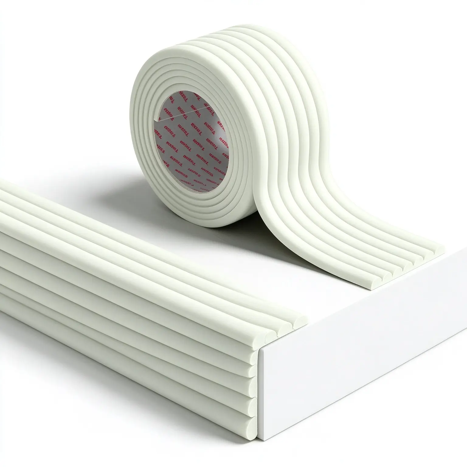 Self-Adhesive Safety Edge Guard Strip, Soft Foam Table Corner Protector, Anti-Collision Bumper Strip for Wall Desk Edge Protection