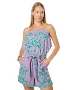 Lily Pulitzer Jene Romper In Purple. Sz. XL