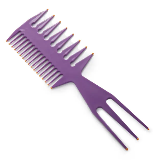Annie #208 3-in-1 Grooming Hair Care Comb, Assorted Colors, Grooming Comb