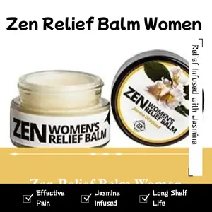 ZEN Relief Balm (Women's)(Infused with Jasmine) Pack Aroma Soothing Eucalyptus Comfort