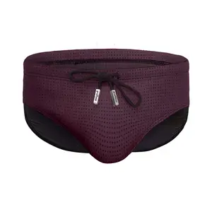 Bulge Boost Swim Brief - Burgundy