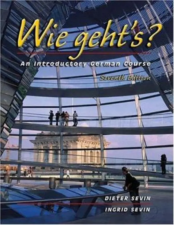 USED-Wie geht's?: An Introductory German Course (with Audio CD) by Dieter Sevin (Hardcover)