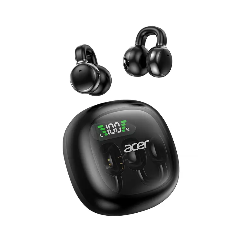 acer OHR537 Wireless Open-Ear Headphone, Fashionable Earbuds, Wireless Gaming Earphones, HIFI Sound Quality Music Headset for Gaming Travel Sports, Electronic Audio & Video Product, Bluetooth-compatible 5.4
