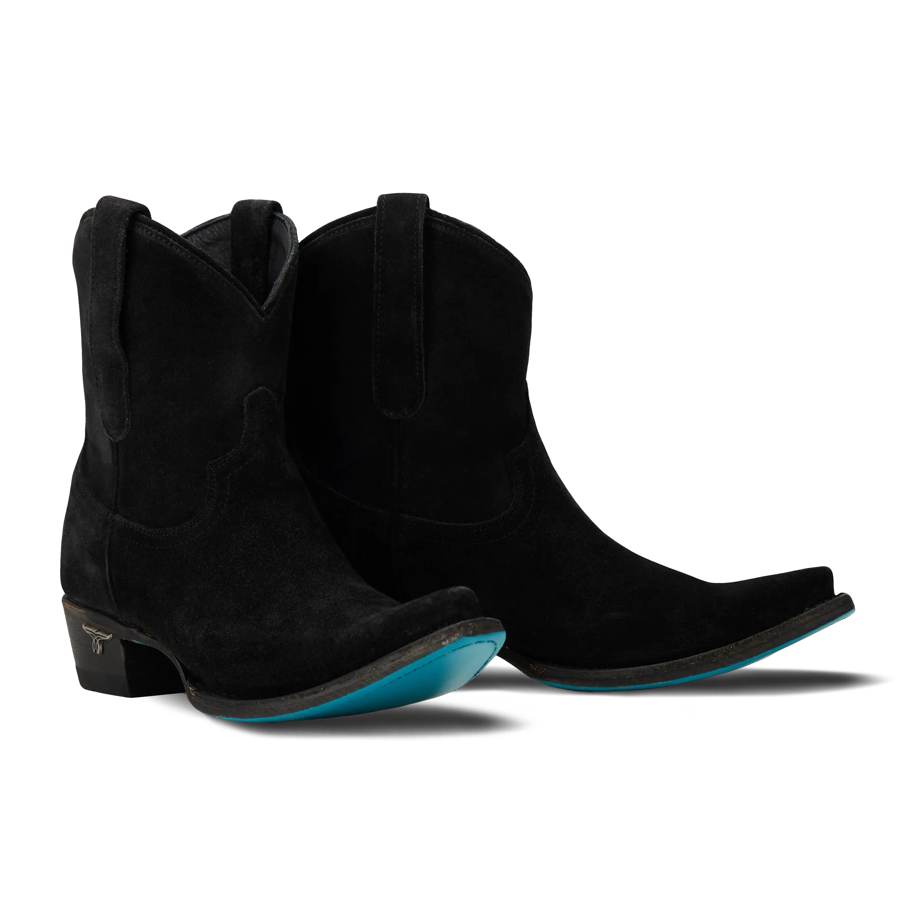 Emma Jane Bootie - Soft Black Suede
