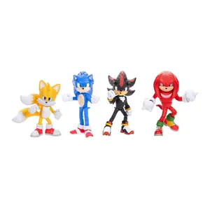 Sonic the Hedgehog 3 5" Action Figure Set - 4pk: Superheroes & Comics,