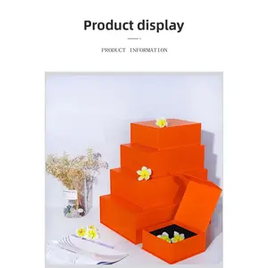 Jewelry Set Box, Flip Cover Gift, Packaging Box, High-end Gift Gift Box, Empty Box, Large Gift Box (empty Box)