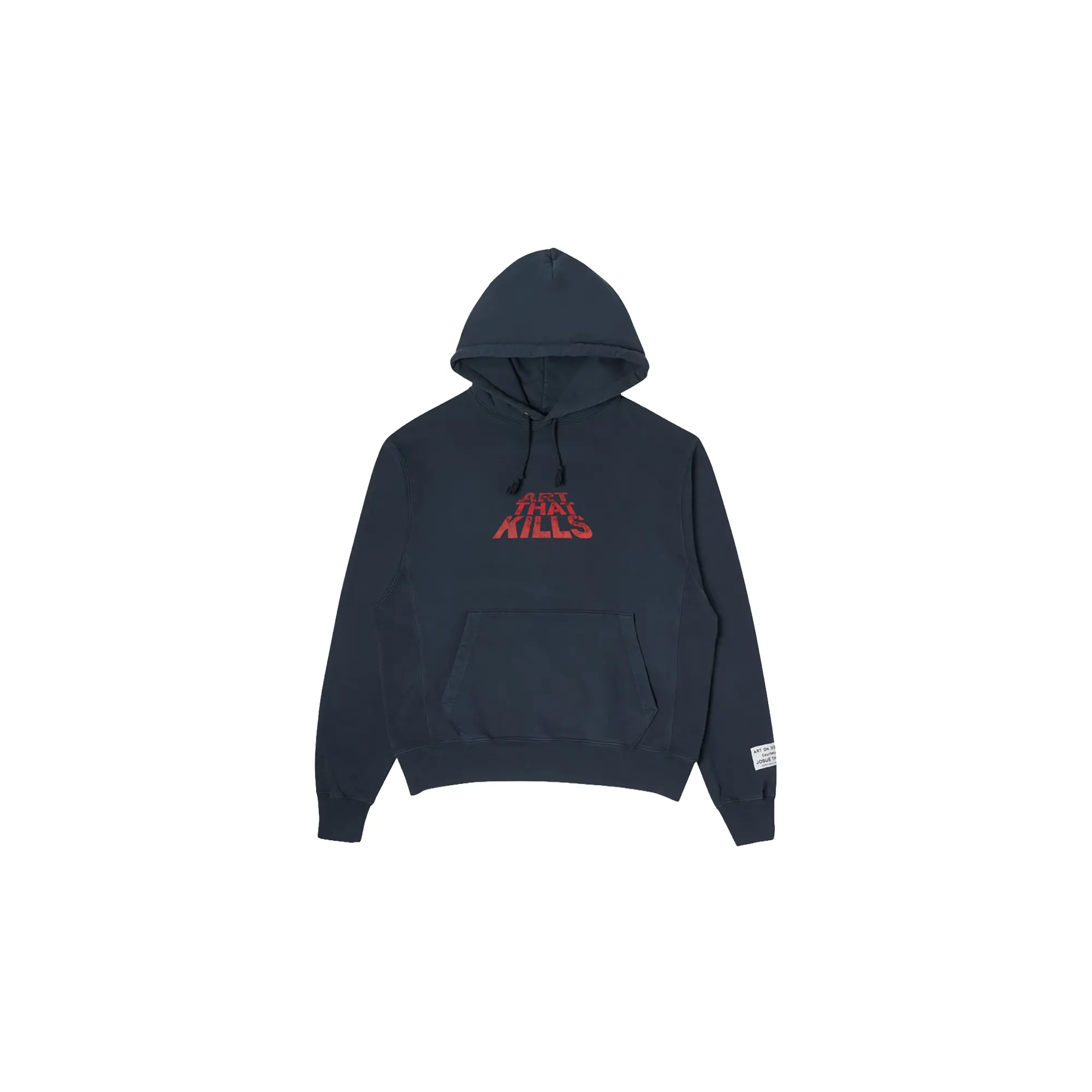 ATK Stacked Logo Hoodie "Navy" GD086