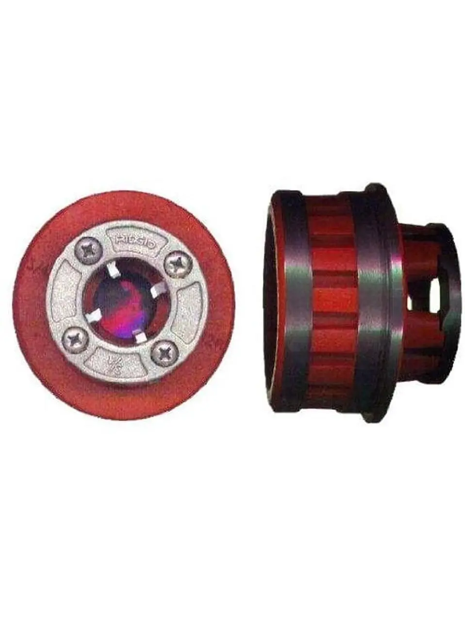 Ridgid 632-37415 12R Alloy Steel Die Head Kit, 2 Inch NPT Pre-Set Dies, Right Cut HD Comp Thread Repair Tool for Automotive & Motorcycle Car Repair Assembly & Disassembly