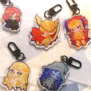 ELDEN RING Acrylic Keychains, Cute Keyring Accessory, Fun Charm For Backpack Or Purse | High Quality and Customer Favorite Items