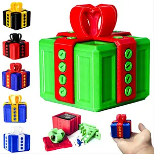 Fun 3D Printed Prank Screw Box, DIY Self-Installation Screws, Mini Gift Box, Valentine's Day and Fun Home Decor, Desktop Ornament