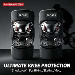 Cycling Protective Gear — Motorcycle Crash Protection, Outdoor Sports, Skateboarding — Knee and Elbow Pads