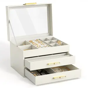 OUTEYOYO Handmade jewelry boxes, exquisite handicrafts, artworks in the room, and can also be sold in high-end jewelry stores Organiser christmas 2024 ornament