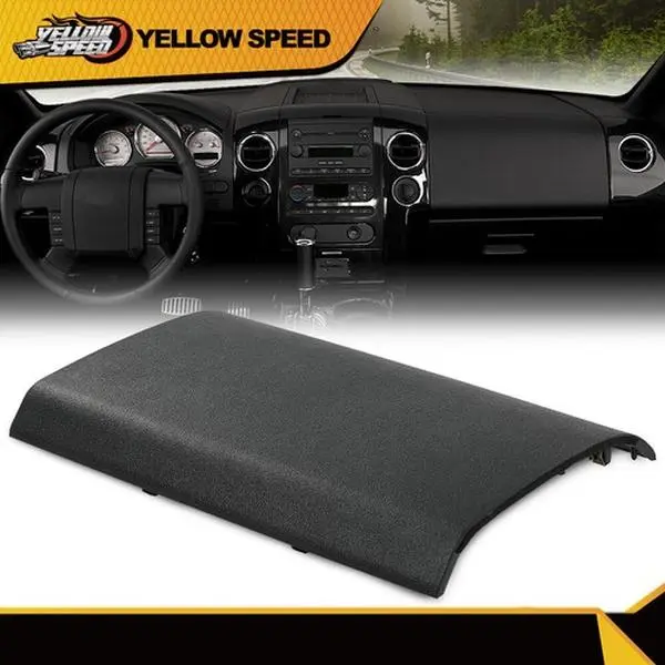 ALLGOOD High Quality Passenger Side Dash Bezel Panel - Long Life Use, Safe Material Upper Fit Dashboard Cover for 2004-2008 Ford F-150 Upper Glove Box Trim G6, Elegant And Magnificent