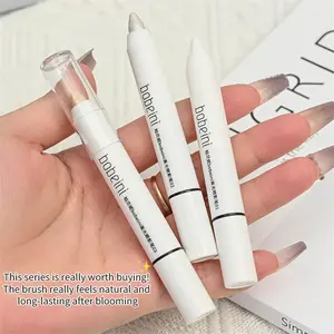 Bobeini 3 Pieces Eyeshadow Highlighter Stick Matte Brightening Smudge-Proof Eye Pencil Waterproof Long Lasting Easy to Apply Blend for Flawless Makeup