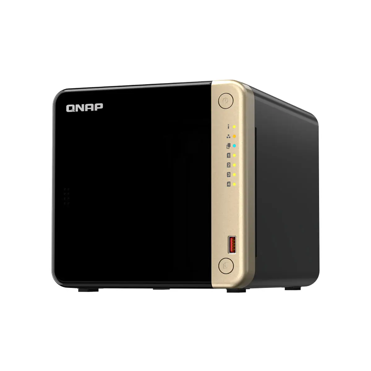 QNAP TS-464-8G 4-Bay NAS Enclosure, Diskless