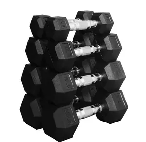 [Christmas ]BalanceFrom Dumbbell Set, Pairs of 5 lb, 10 lb, 15 lb, and 20 lb