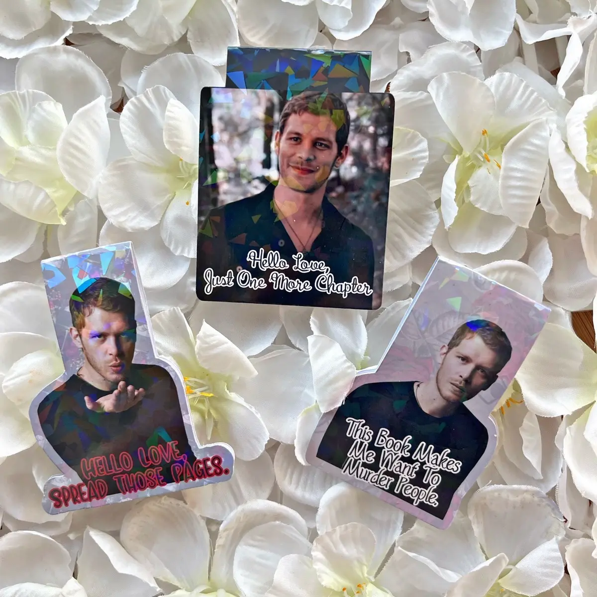 Klaus Vampire Magnetic Bookmark - Slim, Magnetic Design for Easy Page Marking