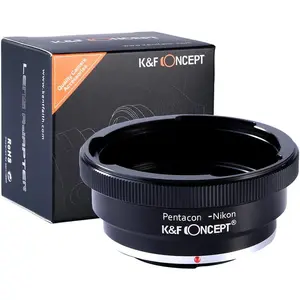 K&F Concept Lens Mount Adapter Compatible with Pentacon 6 Kiev 60 Lens to Nikon AI F Mount Camera D90 D300 D700 D7100 D7000 (Pentacon-Nikon)