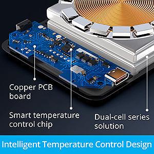 【GARVEE】10000mAh MagSafe Wireless Charger - PD 20W Fast Charging Station with Smart LED Display & Adjustable Stand - Compatible with iPhone 14/13/12 Pro Max/Mini, Galaxy S23 - Travel Essential for Office/College