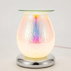 White Drizzle Fragrance Oil Warmer & Night LIGHT