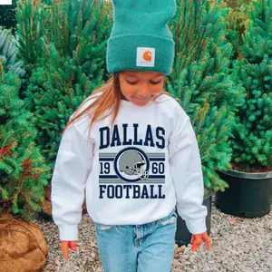 Kids Dallas Football Sweatshirt , Dallas City Football , Cowboys Football Youth Size Sweatshirts , Youth Heavy Blend Hooded Sweatshirt , Game Day Sweatshirt