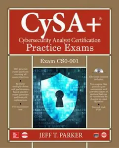 USED-Comptia Cysa+ Cybersecurity Analyst Certification Practice Exams (Exam Cs0-001) [With CD (Audio)] by Parker, Jeff T. (Paperback)
