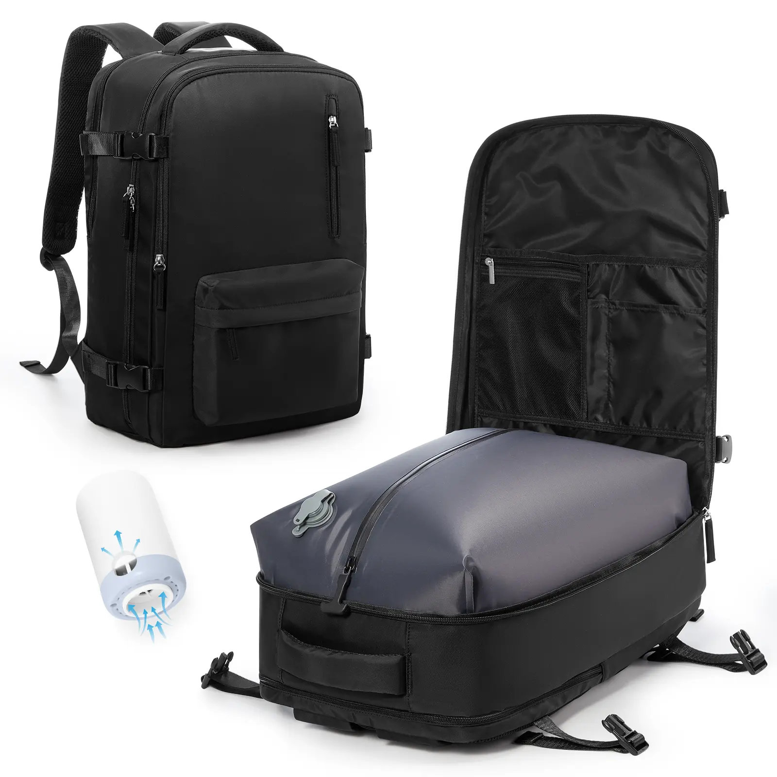 18 x 14 x 8 travel backpack Vancropak 18x14x8 Inches Backpack, Spirit Airlines Personal Item Bag 15.6 inch backpack large laptop backpack for women big backpack for men anti Best 18x14x8 Personal Item Bags