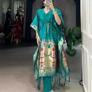 SILK KAFTAN