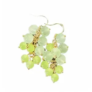 Green Grape Earrings for Women Sweet Fresh Cute Earrings