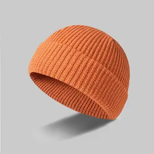 Night Reflective Knitted Hat Winter Outdoor Sports Reflective Hat Running Hat Personalized Warning Hat