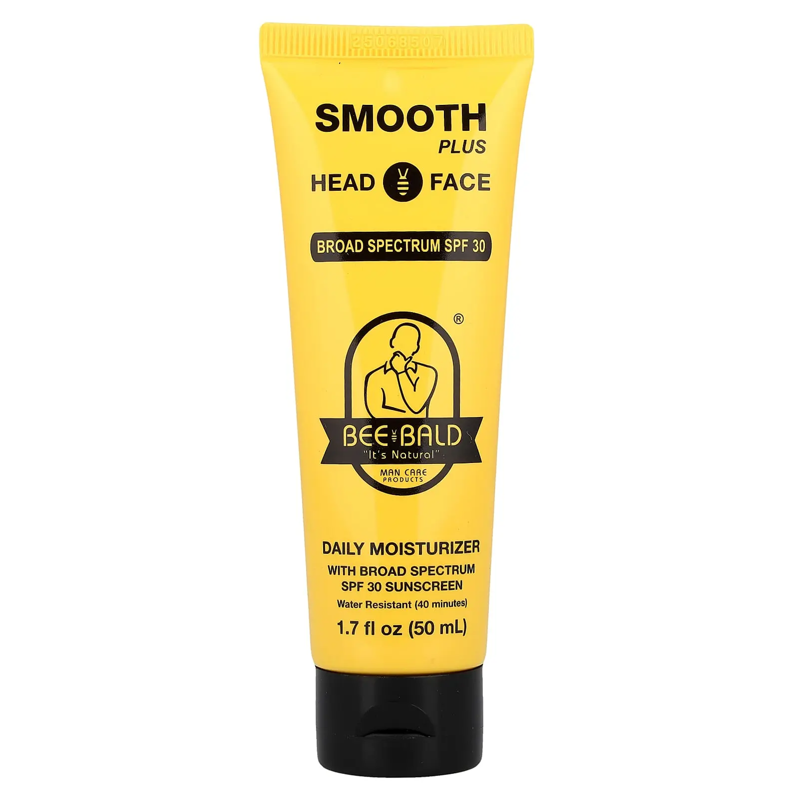 Bee Bald Smooth Plus Head & Face, Daily Moisturizer, SPF 30, 1.7  fl oz (50 ml) | HSA/FSA Eligible
