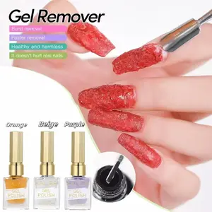 Kalisa Nail Polish Remover Gel, Gentle Non-Scratch Formula, Professional Use Only, 15ML, Easy Break-Up, Removes UV/LED Gels