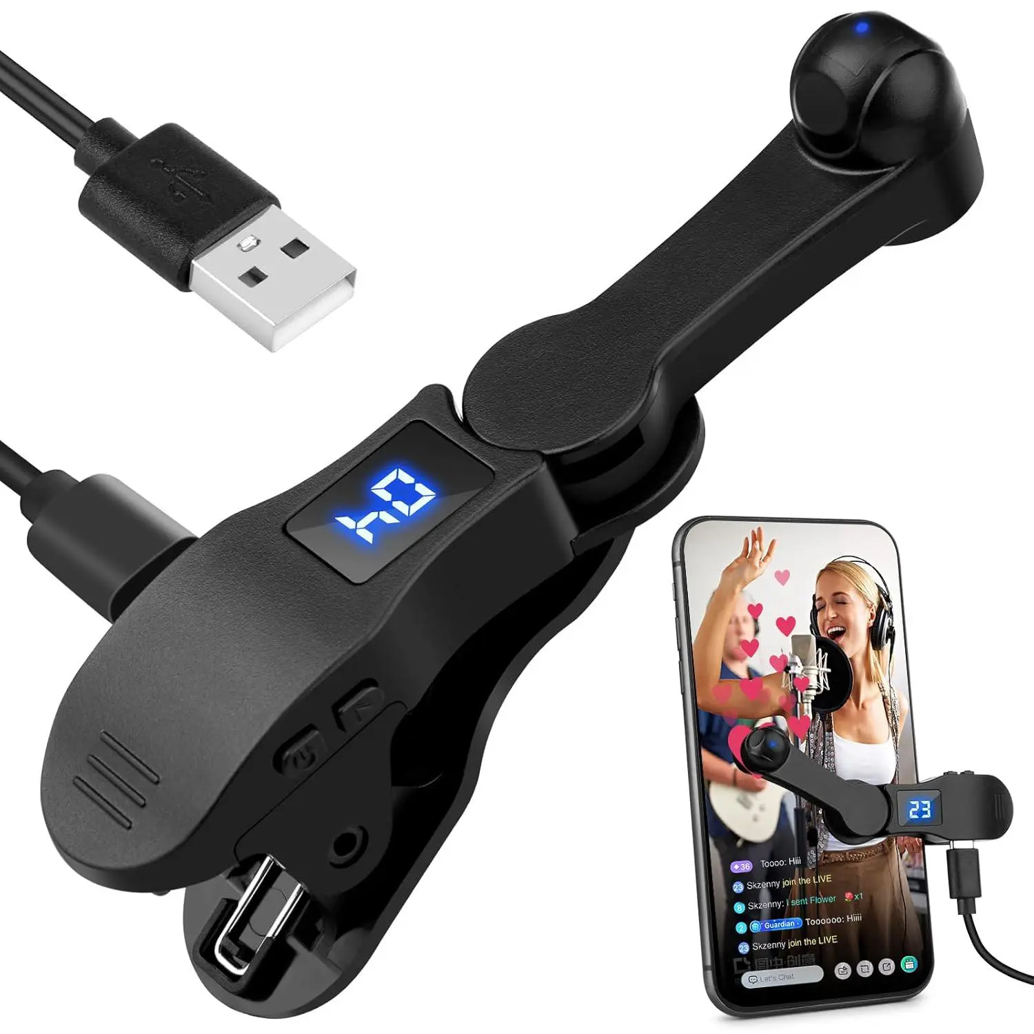 Auto Clicker for Smart Phone, Phone Screen Speed Clicker for iPhone iPad Apps, Fast Click Simulation Finger Continuous Click for Game, Live Broadcasts Likes, Phone Accessories, Mobile Accessory