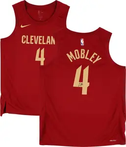 Evan Mobley Cleveland Cavaliers Autographed Red Nike 2022-2023 Icon Swingman Jersey - Fanatics Authentic Certified