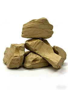 Premium Layered Yellow Kaolin Clay | Edible Safe to Eat  & Cosmetic Grade, Zero Additives-200g