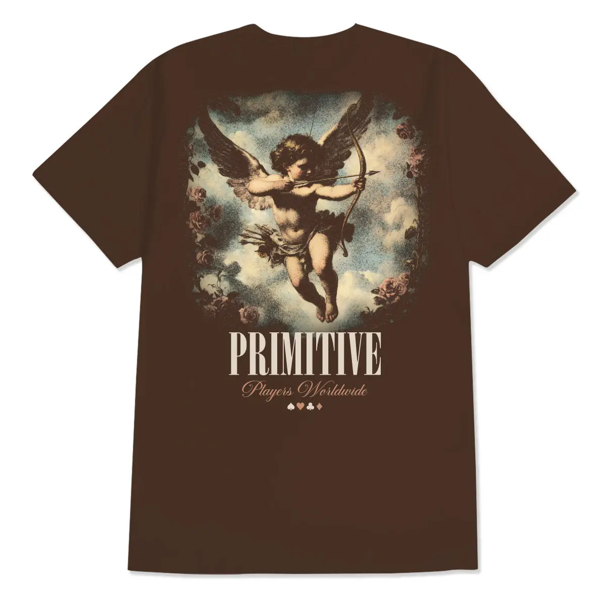 Primitive Apparel Men's Boxy Fit T- Shirt Players Primitive Apparel Men's Boxy Fit T- Shirt Players