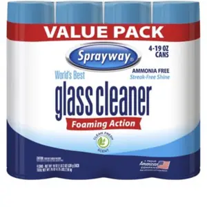 Sprayway Glass Cleaner 4pack.19oz