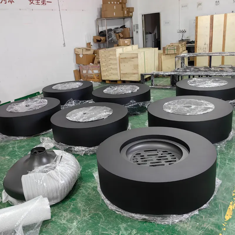 Gankyou Alcohol hearth firepit Gas fireplace Outdoor or Garden Warm oneself by a fire Stainless steel