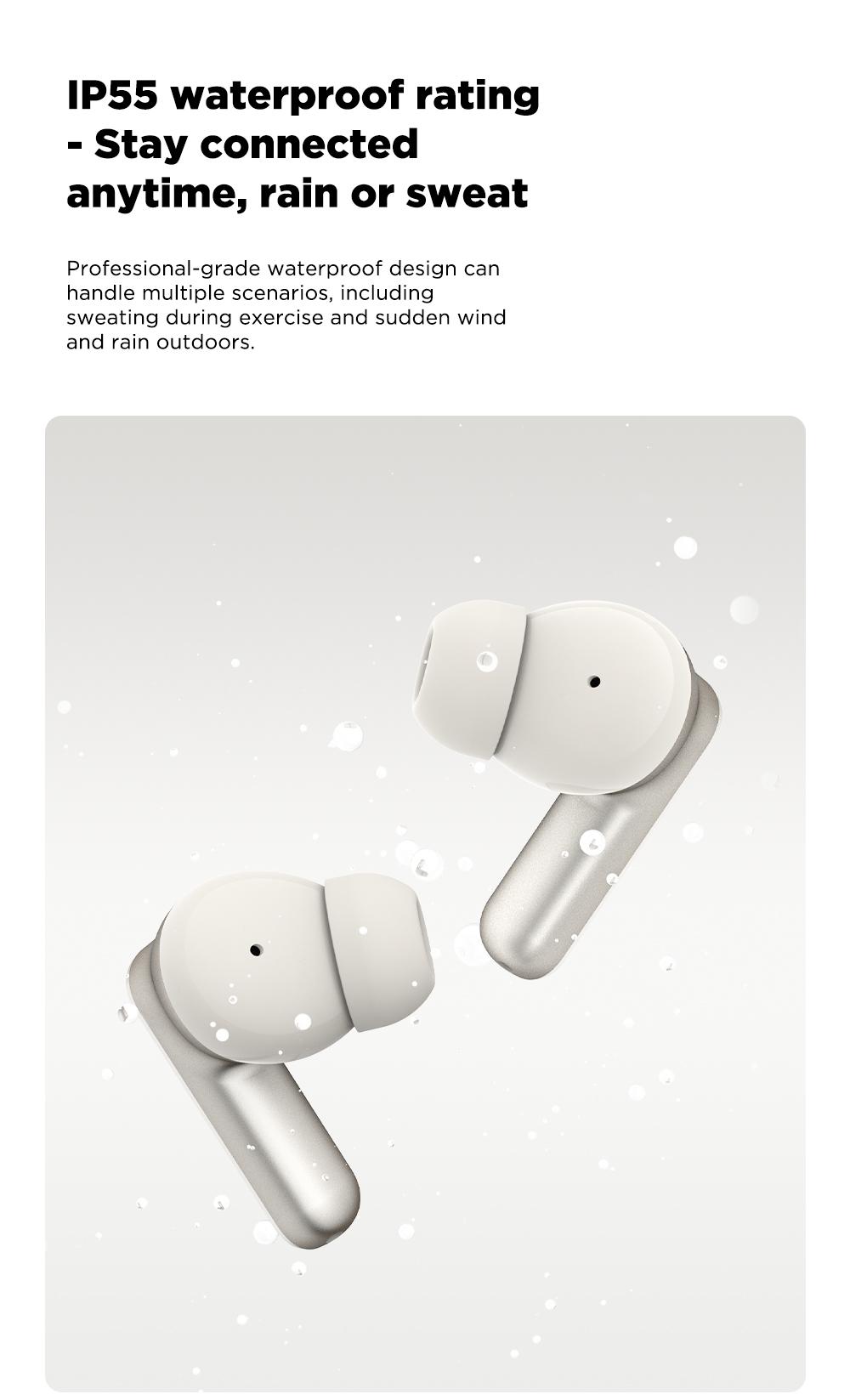 【Buy 1 Get 1 Gift Free】MINISO X30 OWS Open Ear Bluetooth Earbuds, MS106 Wireless Earbuds Bluetooth 6.0 Earphones, In Ear Earbuds, HIFI Sound Quality IPX5 Waterprooof 35Hours Play time Wireless Headphones Touch Control Built-in Mic Hearphones