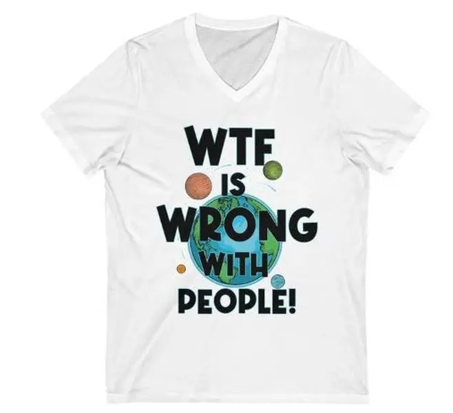 Stylish WTF Fitted Tees with Custom Designs for Men and Women, Unique Handmade Funny, Perfect for Gift Ideas Unisex Trendy Slim Fit Tshirts