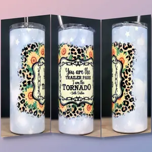 20oz Yellowstone tumbler, Beth Dutton tumbler, tornado tumbler, Yellowstone, Trailer Park Tumble, Yellowstone gifts